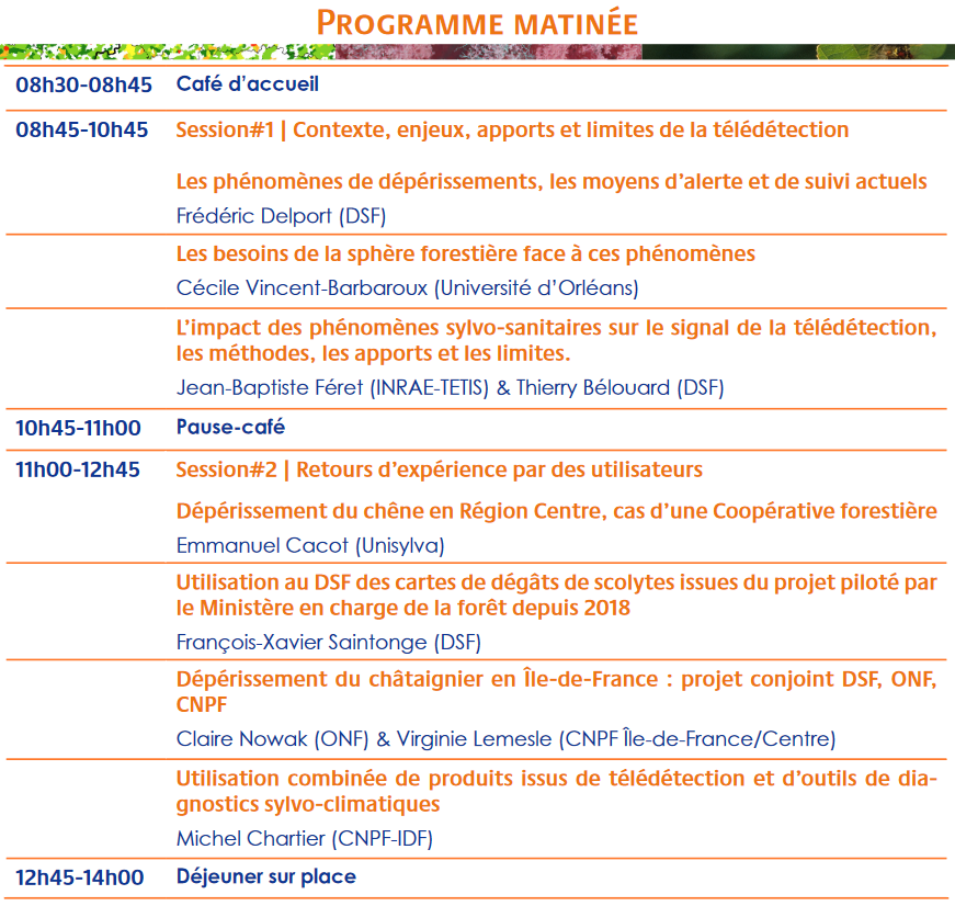 programme theia forets 