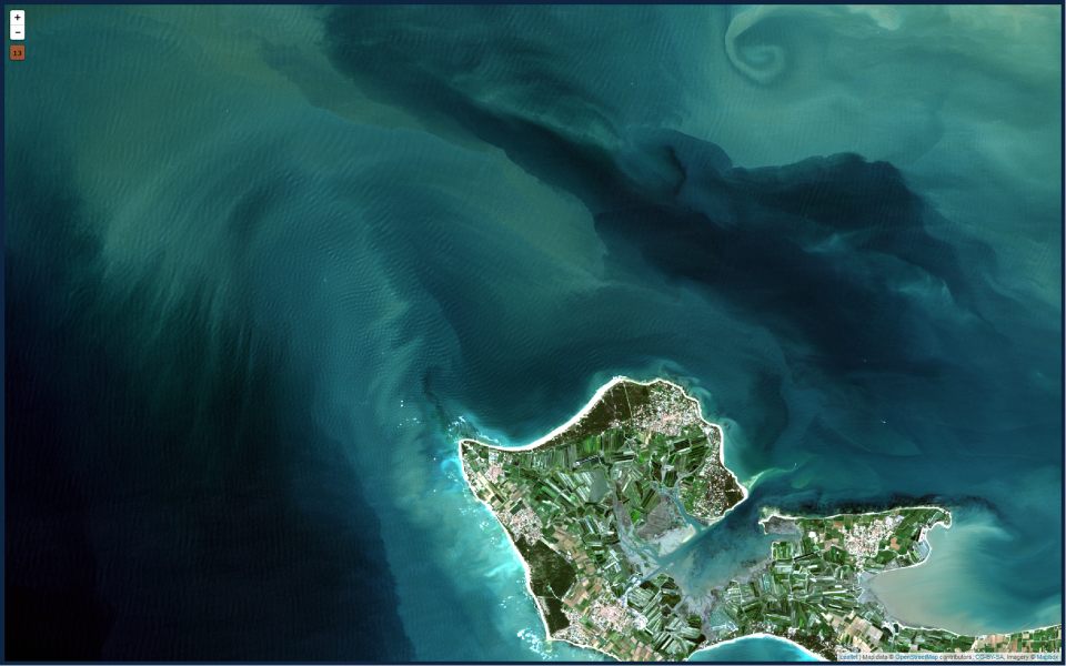 L’Estuaire de la Garonne dans l’œil de Sentinel-2 (document Copernicus)