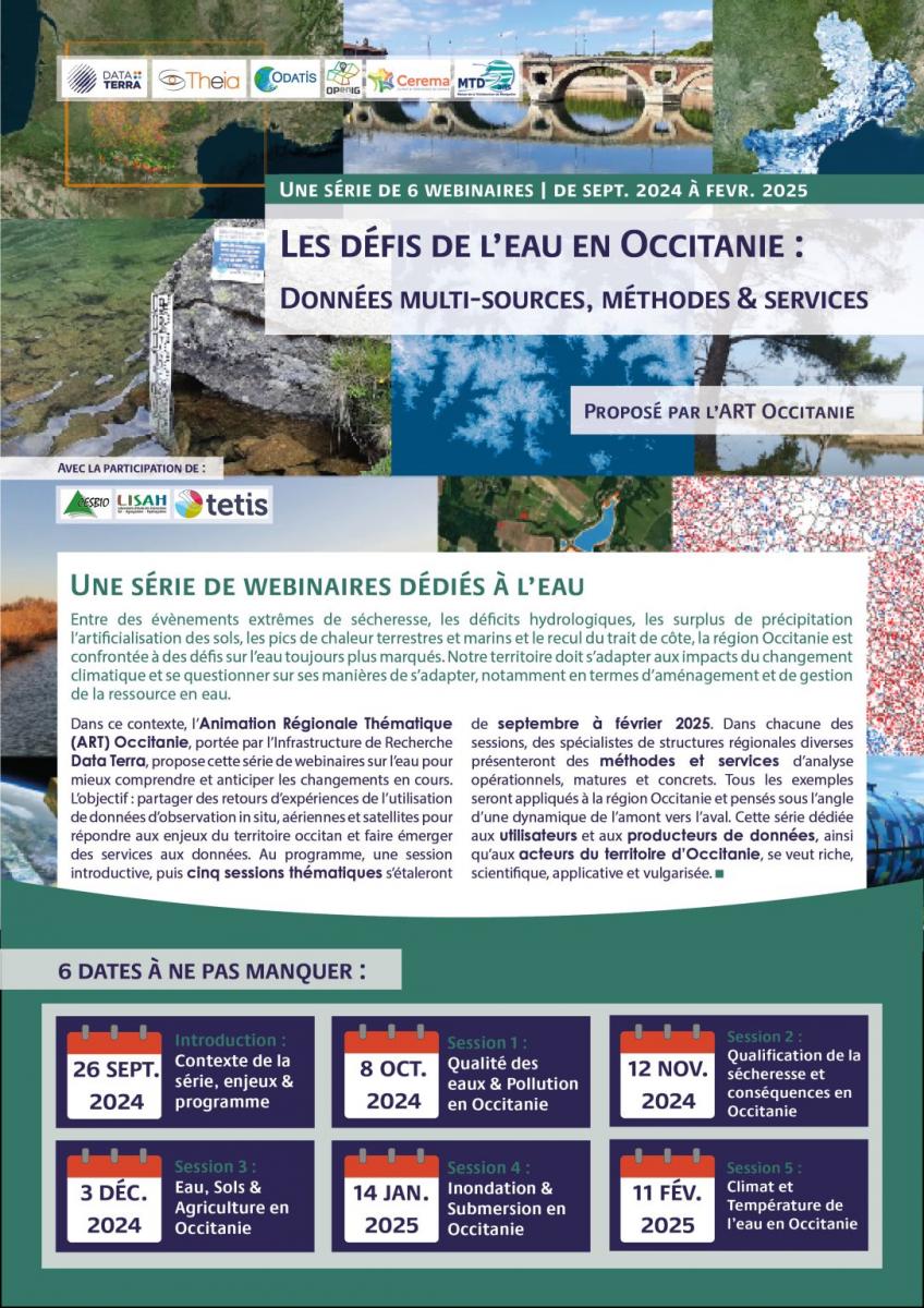 affiche des webinaires