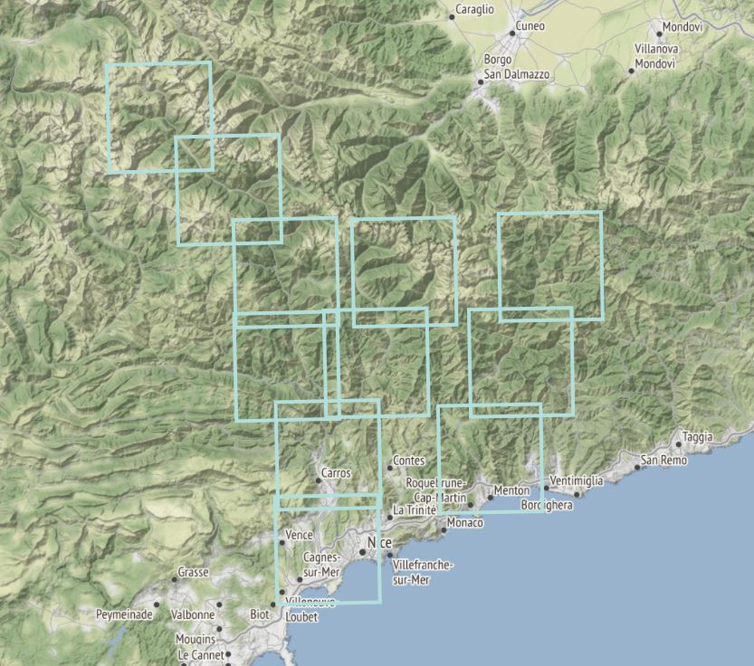 Pleiades de la tempête Alex disponibles sur Dinamis